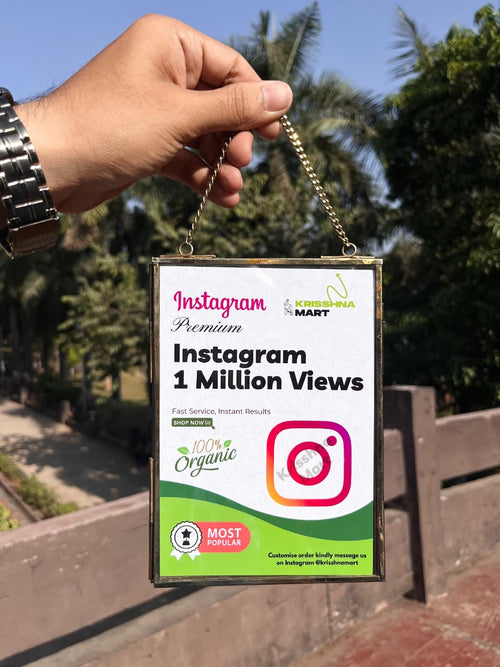 1 million de vues de Reels Instagram | Augmentation de l'engagement vidéo | Aucun identifiant requis | Services numériques